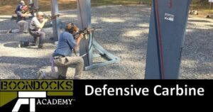 Defensive carbine training