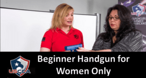 Beginner handgun lessons for women