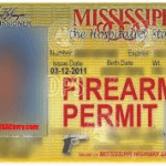 A firearms permit