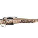 A brown and white gun