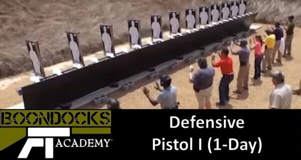 Defensive Pistol I (1-Day)